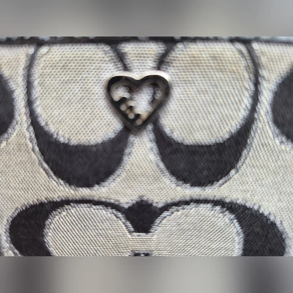 COACH Signature Canvas Wristlet - Picture 2 of 7